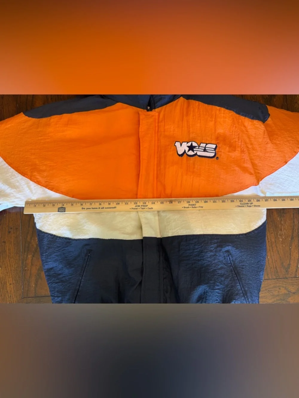 Vintage  Tennessee Volunteers Jacket 90s Colorblock‎ Puffer XL NCAA